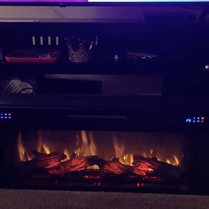 Entertainment Accessories 43" Fireplace Insert
